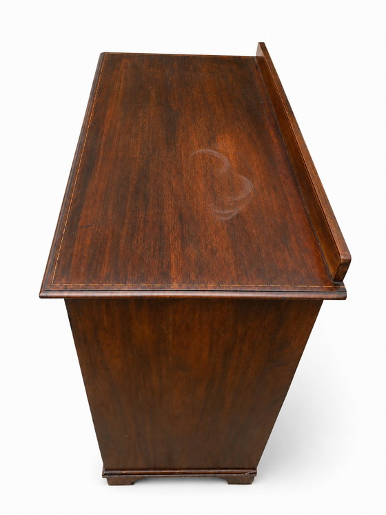 19th Century Chippendale Georgian Commode – Chest of drawers, Wood (photo 8 of 9)