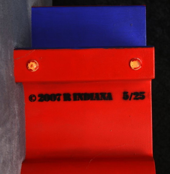 Image 1 of Indiana, Robert - LOVE / PREM - ceramic sculpture, 2007 - signed