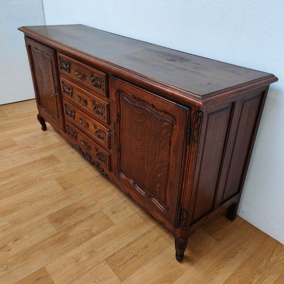 Image 1 of Vintage Louis XV wandkast buffetkast dressoir ladekast