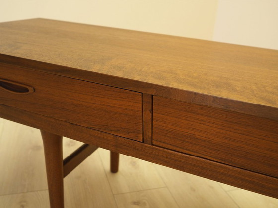 Image 1 of Buffet bas en teck, design danois, années 1960, fabriqué au Danemark