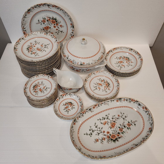 Image 1 of Quinta Nova porseleinen serviesset, 43-delig, jaren 60 - Portugal