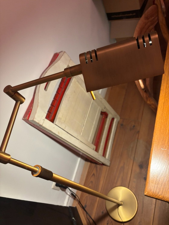Lampadaire Vintage Design Bronze avec LED et Variateur Tactile – Métal (photo 9 of 13)