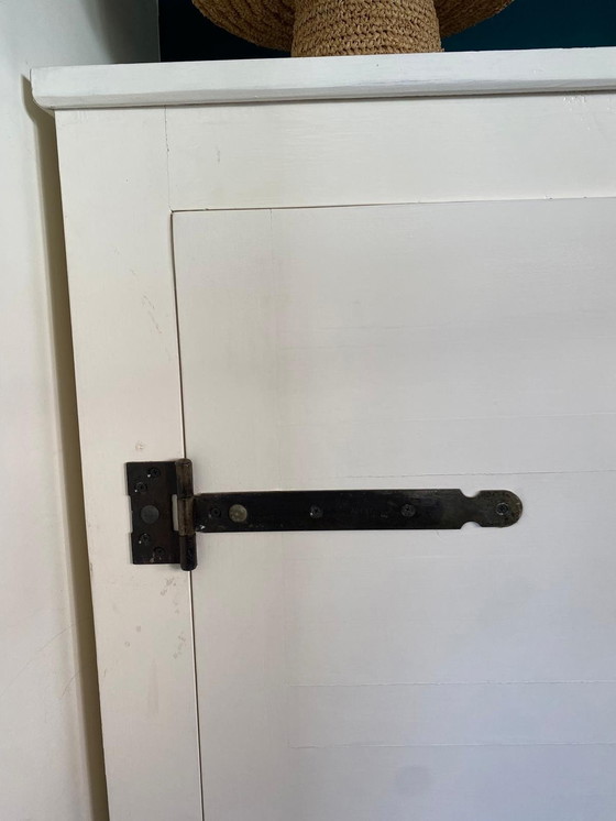 Image 1 of Kast Loods 5 wit hout - kledingkast, boekenkast, servieskast