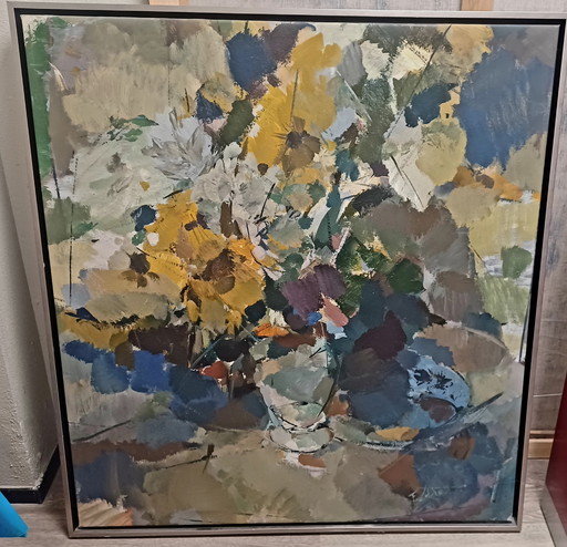 Painting abstract art