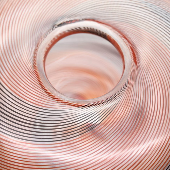 Image 1 of Rosenthal Glasstudio Jarrón Filigrana “Fadenglas” – Mario Colelli & Hertha Bengtson · Edición limitada, Alemania