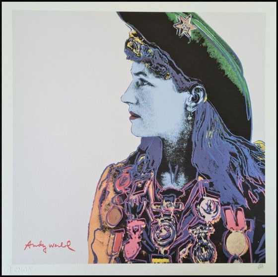 Image 1 of D'après Andy Warhol, Annie Oakley, années 1980, lithographie