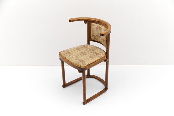 Image 1 of Ensemble de 4 chaises chauve-souris de Josef Hoffmann pour Wittmann