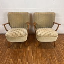 Set of 2 Vintage Cocktail Club Chairs, 1960s