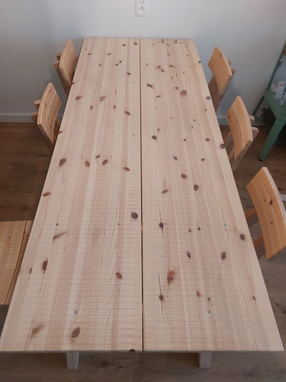 Eethoek Piet Hein Eek/IKEA – Eetkamerset, Wood (photo 3 of 7)