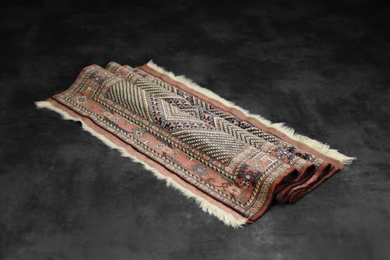 Image 1 of Tappeto orientale Shiraz vintage tessuto a mano, anni '60