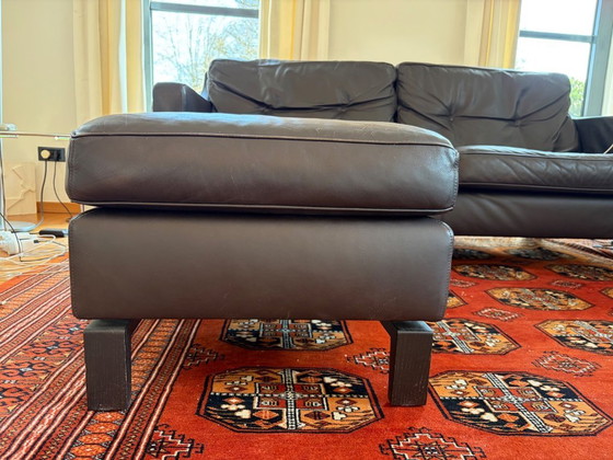 Image 1 of Salon Aspen pelle Elite 8205, pouf, marrone tartufo 82116