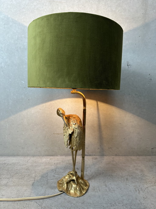 Vintage 'Héron' Table Lamp (Gold Color) - Valenti