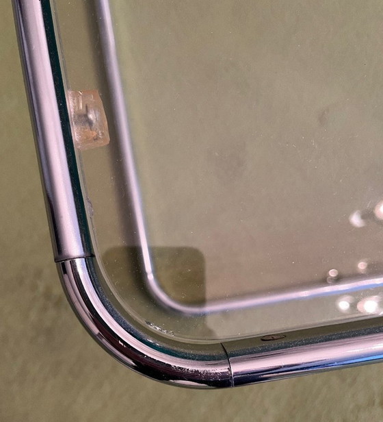 Image 1 of Vintage glazen bijzettafels