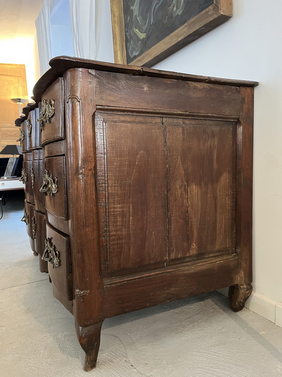 Image 1 of Commode arbalète XVIII ème 