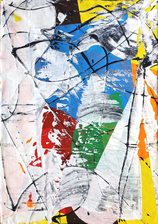 Jürgen Angeler - Break Out! – schilderijen tekeningen, Canvas (photo 2 of 27)