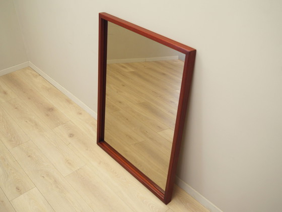 Image 1 of Miroir en graphite, design danois, années 1970, Production : Danemark