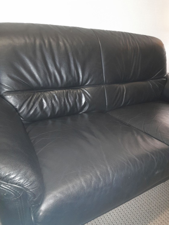 Sofa – W. Schillig, 2 Sitzer Sofas, Leder (photo 3 of 8)