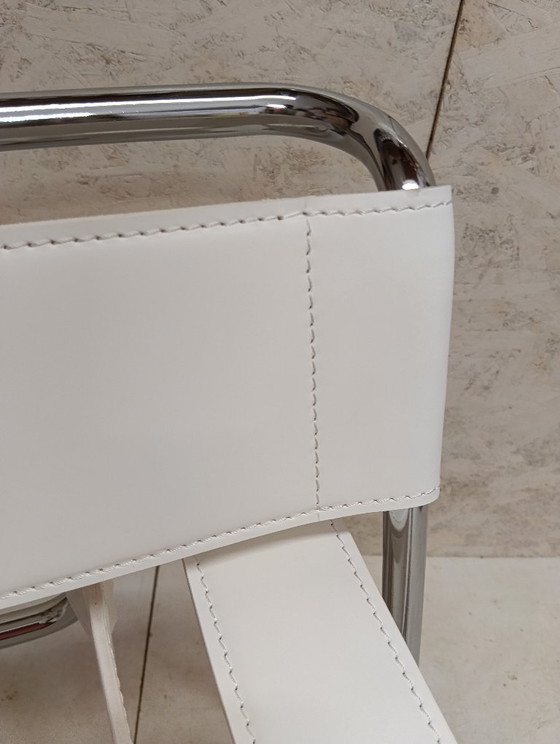 KNOLL Studio Poltrona WASSILY B3 NUOVA, in Cuoio Bianco – Poltrone, Leather (photo 8 of 83)