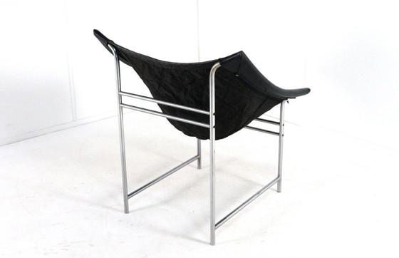 Image 1 of Set of 2 Gerard van den Berg Montis Swing armchairs chairs vintage