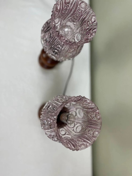 Art Deco Nachttischlampen – Crystal, Wood (photo 8 of 15)