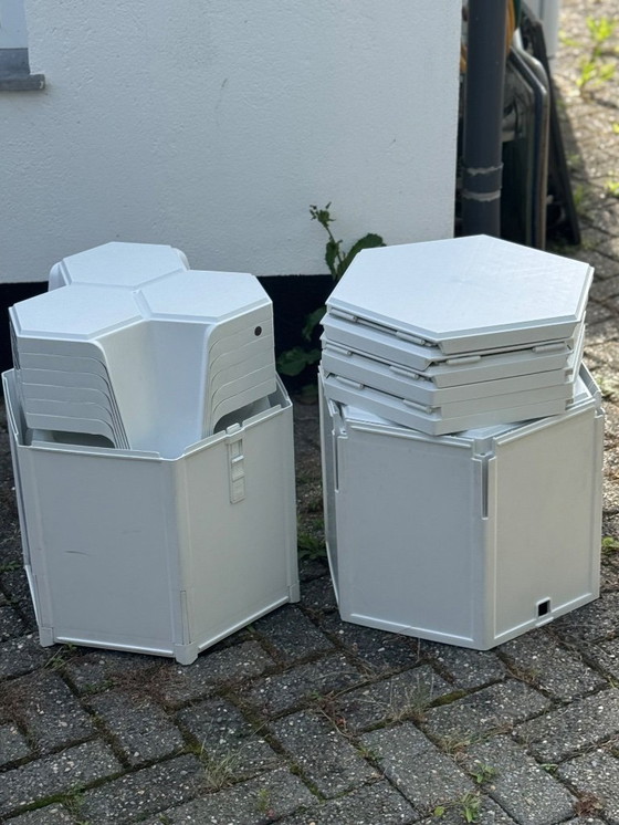 Image 1 of Tavolo e sedie trasformabili Jasp Hexagon di Mensa