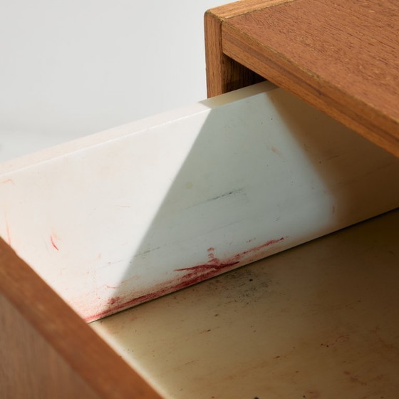 Image 1 of MK10127 Cómoda de teca con seis cajones