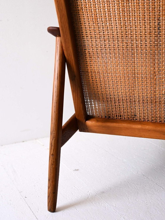 Image 1 of Poltrona in teak vintage svedese di Folke Ohlsson per DUX