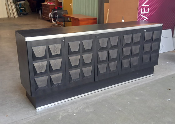 Image 1 of Sideboard Vintage Dressoir Brutalist style de Coene 1970's