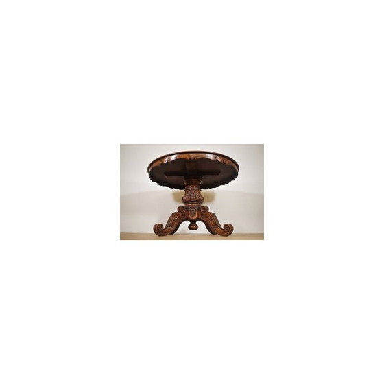 Image 1 of Vintage briarwood table, 1970s