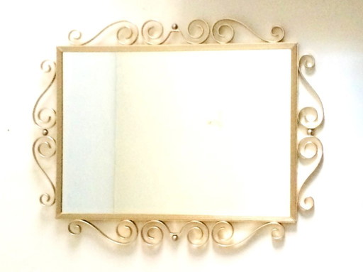 Neoclassical style 50s mirror (78 x 63.5) * Hollywood Regency * Vintage Mirror