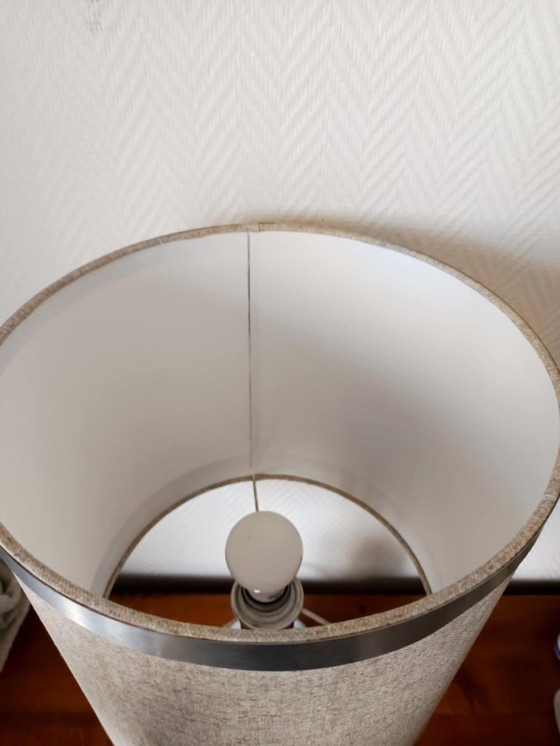 Image 1 of Lampe chrome vintage 1970 