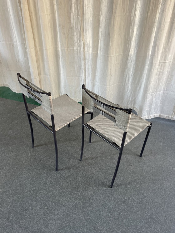 Image 1 of 2x Green Gemini Chair by Giandomenico Belotti