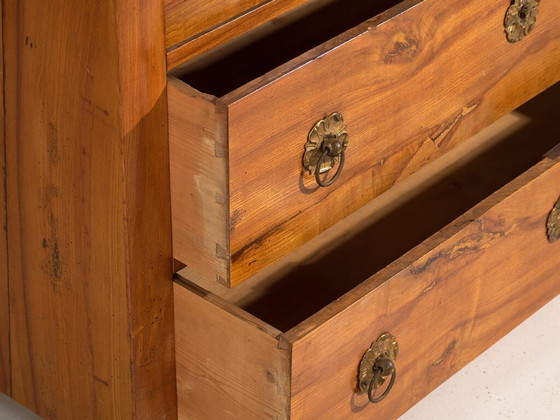 Cassettiera Biedermeier antica con ferramenta a forma di fiore (c.1850) #62 – Cassettiere (photo 31 of 40)