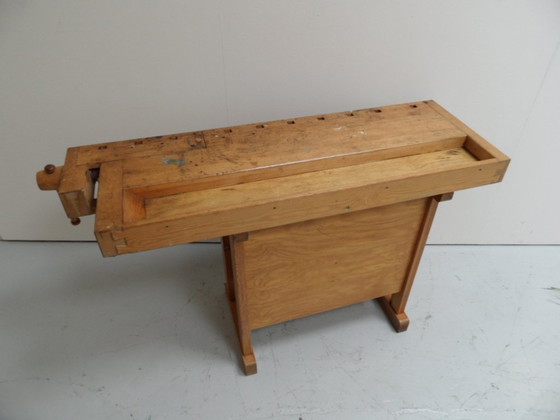 Vintage werkbank – Opbergkast, Hout (photo 13 of 13)