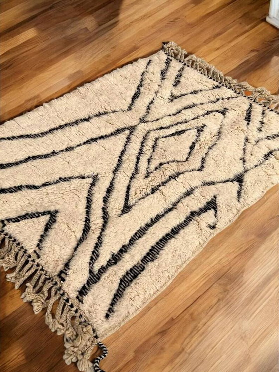 Berber Marokkaans vloerkleed 200cm x 300cm – Vloerkleden en tapijten, Wool (photo 5 of 9)