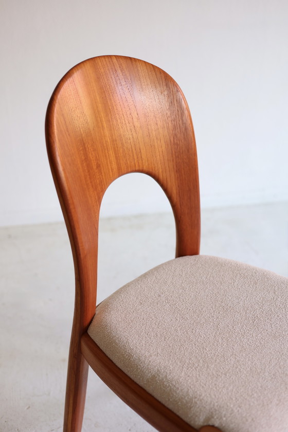 Image 1 of Set of 6 dining chairs model Morten, Niels Koefoed, 1960s