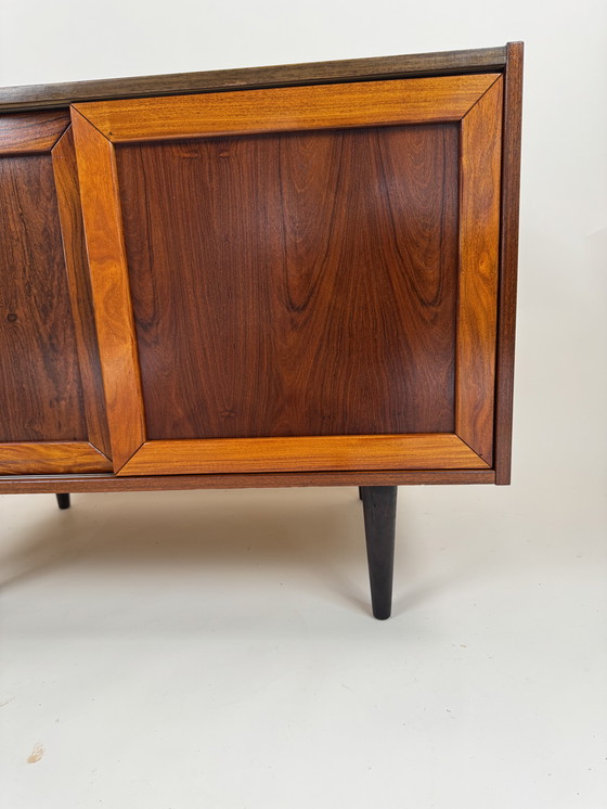 Image 1 of Rosewood Sliding Door Cabinet by Faarup Møbelfabrik – Refined Danish Elegance