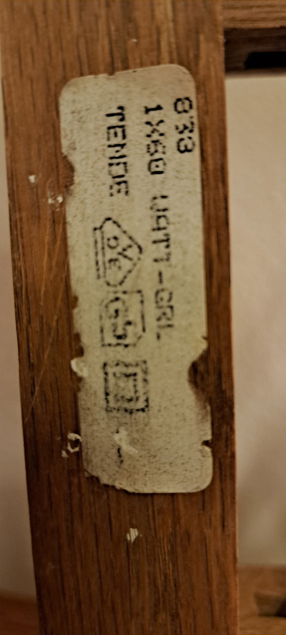 Image 1 of Temde 1970s Scissor Lamp – Vintage Mid Century Wooden Wall/Table Lamp