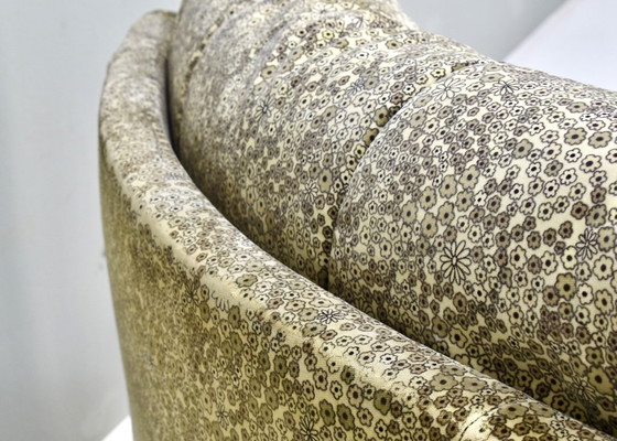 Image 1 of Ligne Roset „Dianthus“ Lounge-Sessel von Michel Ducaroy in „Liberty of London“ floralem Samtstoff – Frankreich, 1978