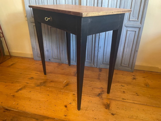 Small table French side table with drawer – Wood (photo 7 of 10)