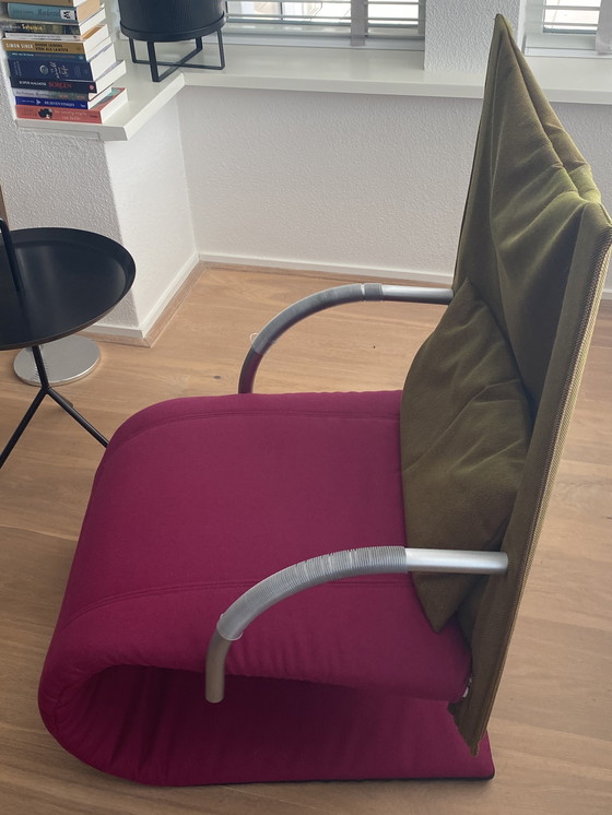 Image 1 of Ligne Roset zen armchairs with footstool