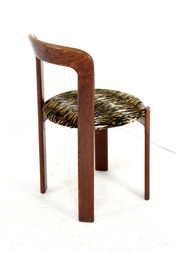 Set di 6 sedie Bruno Rey per Kusch & Co con stampa tigrata vintage – Sedie da pranzo, Wood (photo 13 of 24)