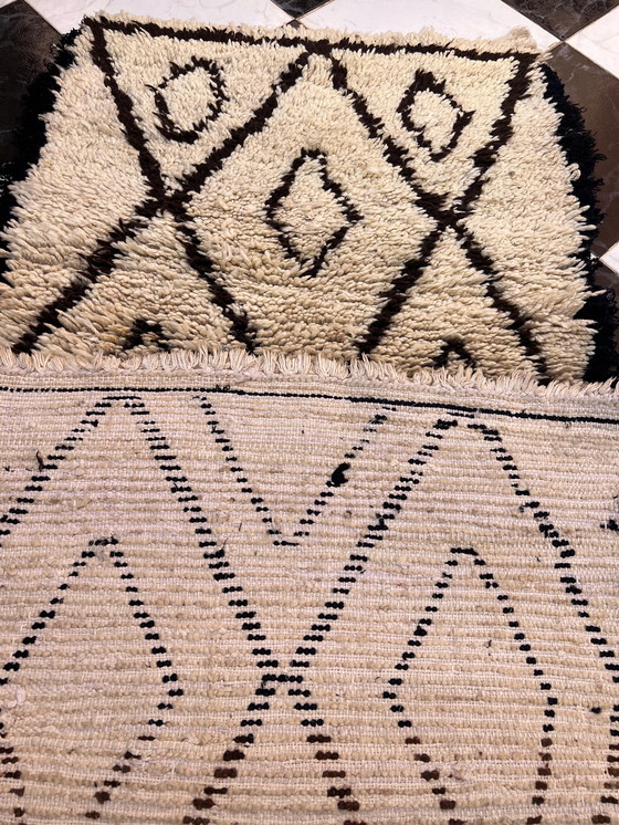 Image 1 of Vintage Berber rug, Moroccan carpet 174x82 cm