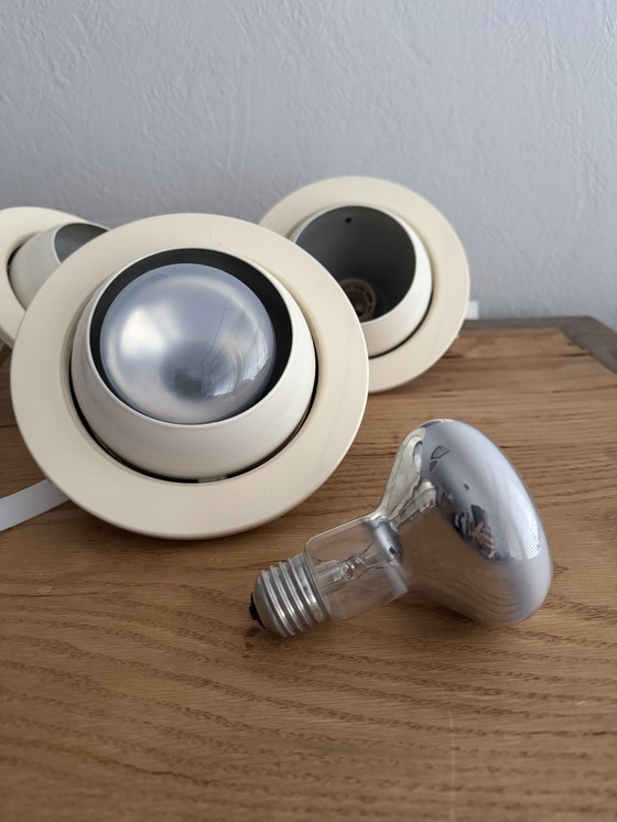 Image 1 of Ceiling recessed spotlights from Massive 6x beige/white