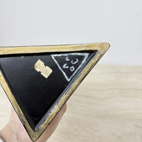 Image 1 of Vaso di design di metà secolo Jan van der Vaart , anni '70