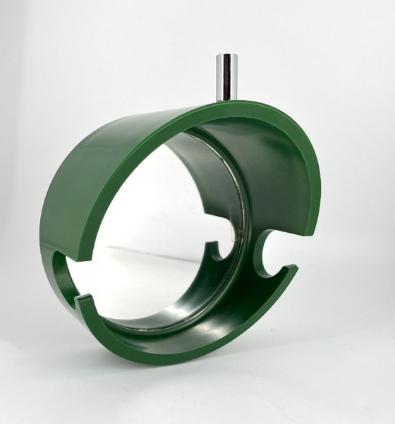 Image 1 of Miroir et patère vintage KM Austria style ère spatiale | Design des années 1970