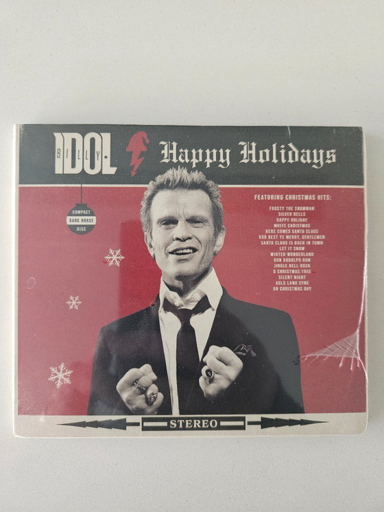Image 1 of Hand-signed CD Billy Idol - Happy Holidays, Sealed
