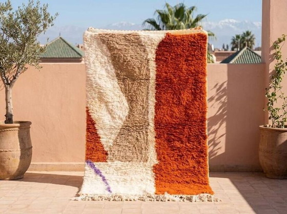 Image 1 of Traditioneller marokkanischer Teppich – Perfekt für die Heimdekoration 200 cm x 150 cm