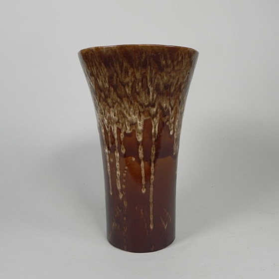 Vintage Germany vase with lava effect, 37 cm high, 1960s – Ceramic (photo 4 of 9)
