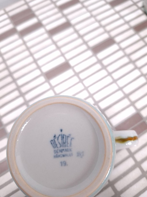 Image 1 of Juego de tazas de café de porcelana danesa Desirée Denmark, juego 1
